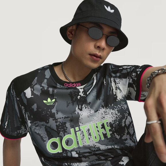 Adidas Originals Men’s Archive Allover Print Jersey KD2351, Size Medium (New) - Picture 15 of 16